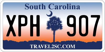 SC license plate XPH907