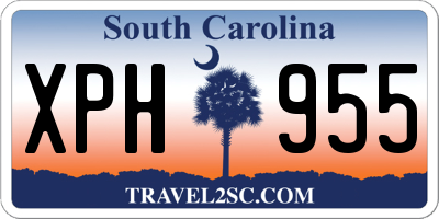 SC license plate XPH955