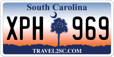 SC license plate XPH969