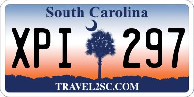 SC license plate XPI297
