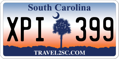 SC license plate XPI399