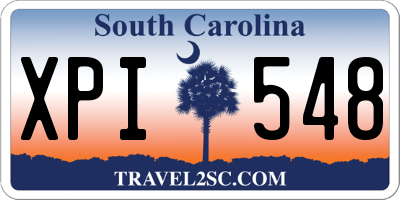 SC license plate XPI548