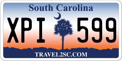 SC license plate XPI599