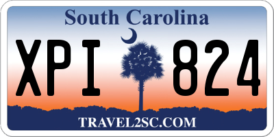 SC license plate XPI824