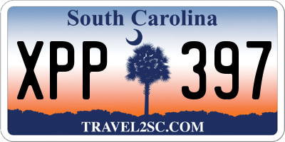 SC license plate XPP397