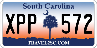 SC license plate XPP572