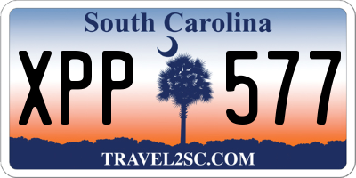 SC license plate XPP577