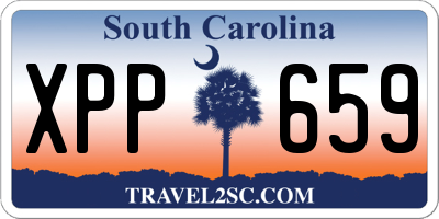 SC license plate XPP659