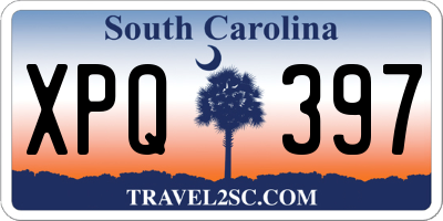 SC license plate XPQ397
