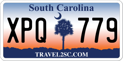 SC license plate XPQ779