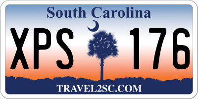 SC license plate XPS176