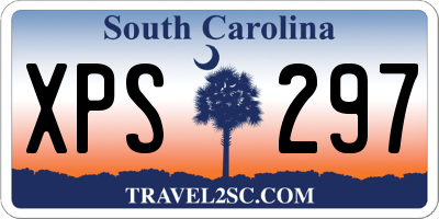 SC license plate XPS297