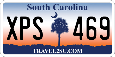 SC license plate XPS469