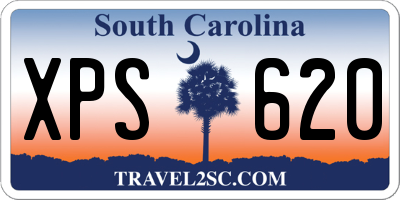 SC license plate XPS620
