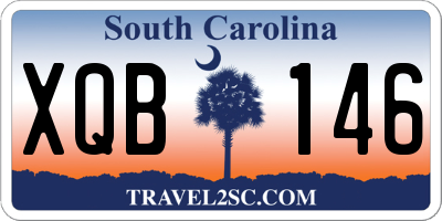 SC license plate XQB146
