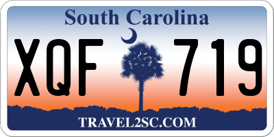 SC license plate XQF719