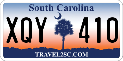 SC license plate XQY410