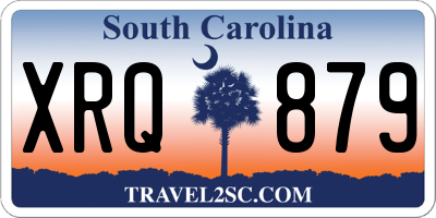 SC license plate XRQ879