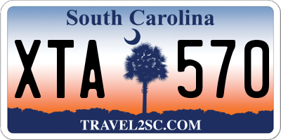 SC license plate XTA570