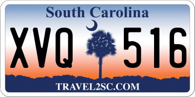 SC license plate XVQ516