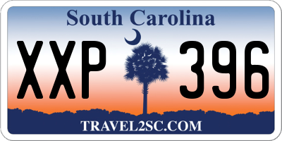 SC license plate XXP396