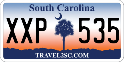 SC license plate XXP535