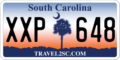 SC license plate XXP648
