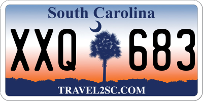 SC license plate XXQ683