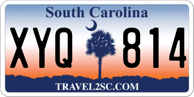 SC license plate XYQ814