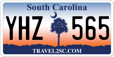 SC license plate YHZ565
