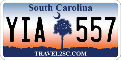 SC license plate YIA557