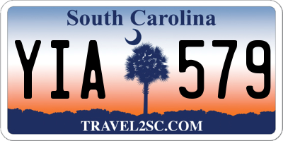SC license plate YIA579