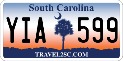 SC license plate YIA599