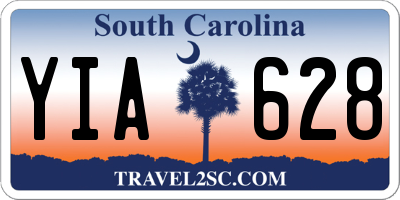 SC license plate YIA628