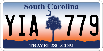 SC license plate YIA779