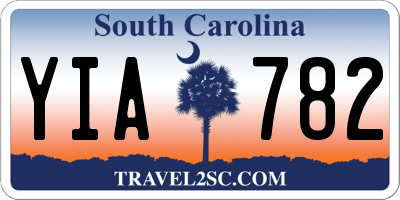 SC license plate YIA782