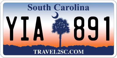 SC license plate YIA891