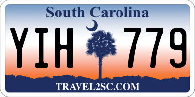 SC license plate YIH779