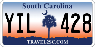SC license plate YIL428