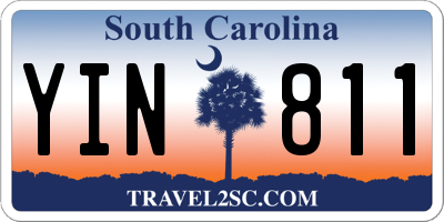 SC license plate YIN811