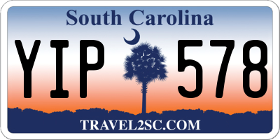 SC license plate YIP578