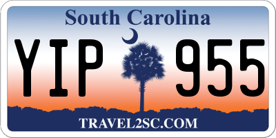SC license plate YIP955
