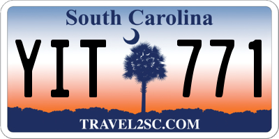 SC license plate YIT771