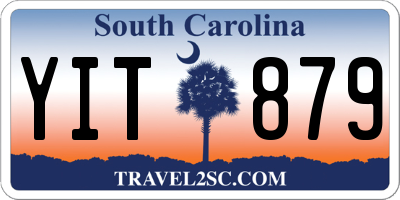 SC license plate YIT879