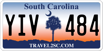 SC license plate YIV484
