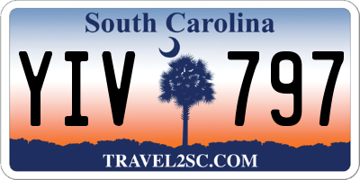 SC license plate YIV797