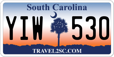 SC license plate YIW530