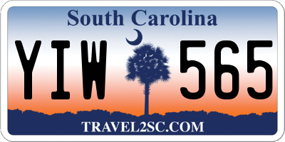SC license plate YIW565