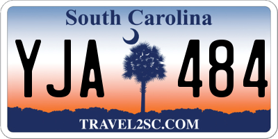 SC license plate YJA484
