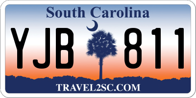 SC license plate YJB811